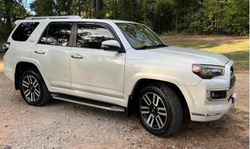 White 2019 Toyota 4Runner Limited