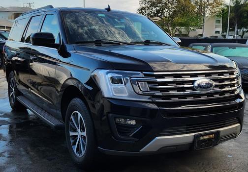 Black 2021 Ford Expedition Max XLT