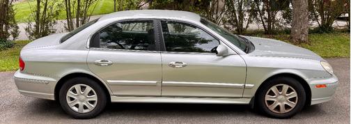 Silver 2003 Hyundai SONATA Base