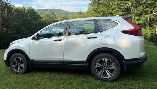White 2017 Honda CR-V LX