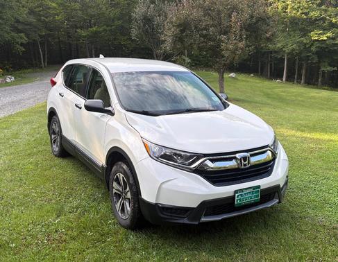 White 2017 Honda CR-V LX