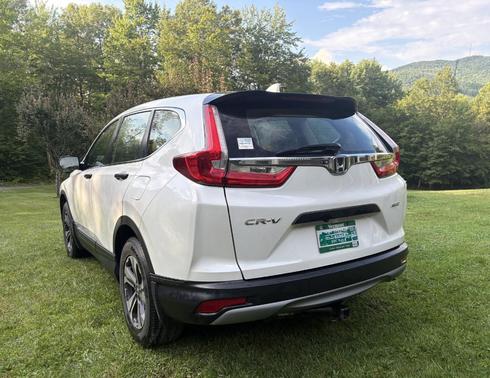 White 2017 Honda CR-V LX