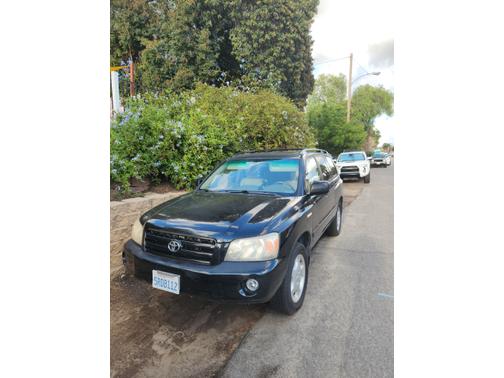 Black 2005 Toyota Highlander Limited
