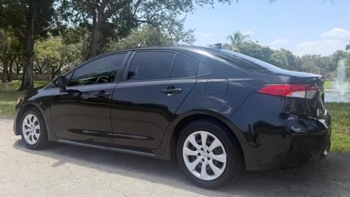 Black 2022 Toyota Corolla LE