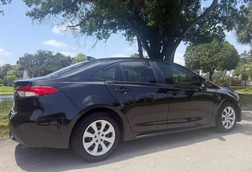 Black 2022 Toyota Corolla LE