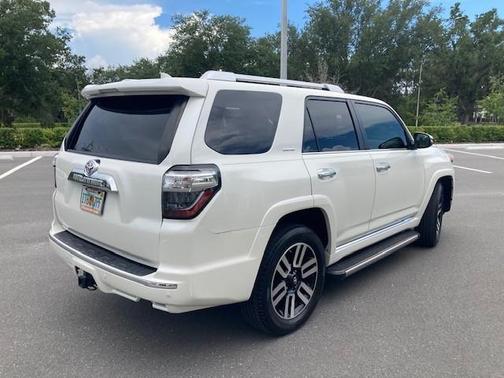 White 2019 Toyota 4Runner Limited Nightshade