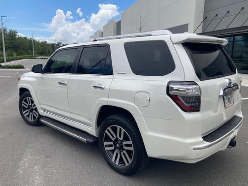 White 2019 Toyota 4Runner Limited Nightshade