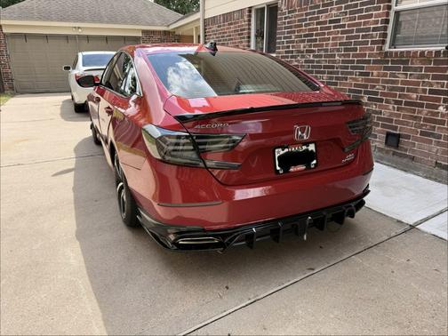 Red 2021 Honda Accord Sport 2.0T