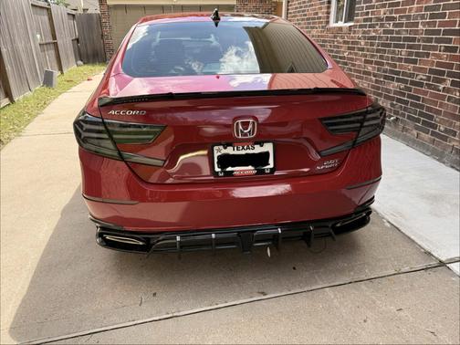 Red 2021 Honda Accord Sport 2.0T