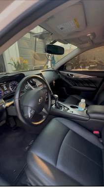 White 2015 INFINITI Q50 Premium