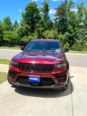 Red 2023 Jeep Grand Cherokee Altitude