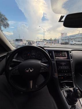 White 2014 INFINITI Q50 Premium