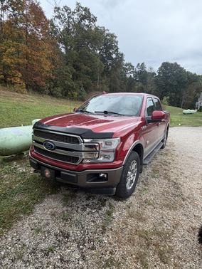Red 2019 Ford F-150 King Ranch