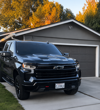Blue 2022 Chevrolet Silverado 1500 LT Trail Boss