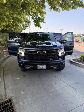 Blue 2022 Chevrolet Silverado 1500 LT Trail Boss