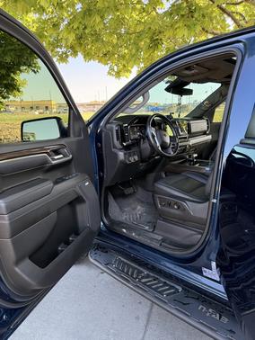 Blue 2022 Chevrolet Silverado 1500 LT Trail Boss