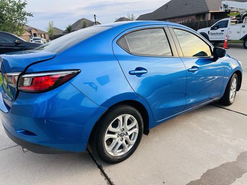 Blue 2017 Toyota Yaris iA Base