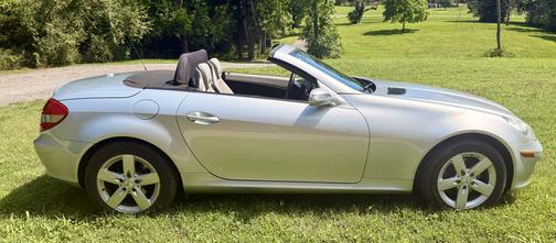 Silver 2007 Mercedes-Benz SLK-Class SLK280 Roadster