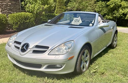Silver 2007 Mercedes-Benz SLK-Class SLK280 Roadster