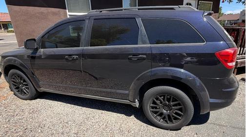 Blue 2011 Dodge Journey Express