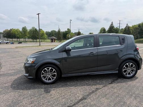 Gray 2018 Chevrolet Sonic LT