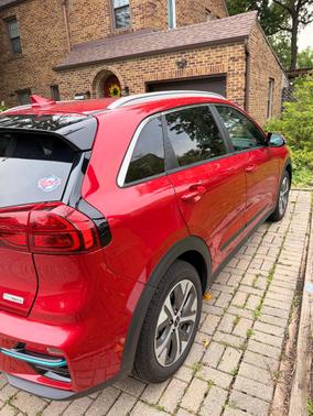Red 2022 Kia Niro EV EX Premium