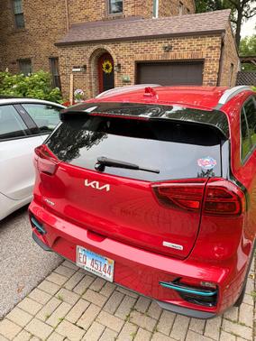 Red 2022 Kia Niro EV EX Premium