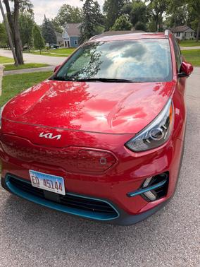 Red 2022 Kia Niro EV EX Premium