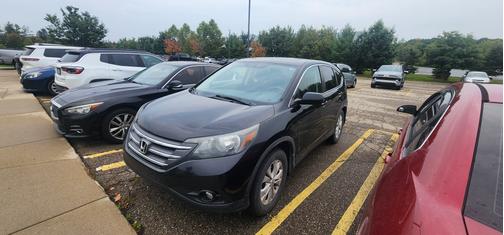 Black 2013 Honda CR-V EX
