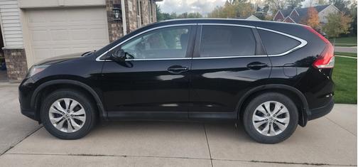 Black 2013 Honda CR-V EX