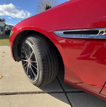 Red 2017 Jaguar XE 35t Prestige