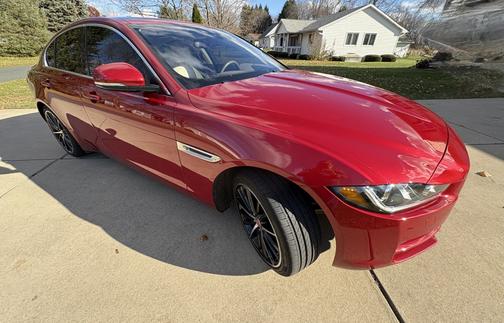Red 2017 Jaguar XE 35t Prestige
