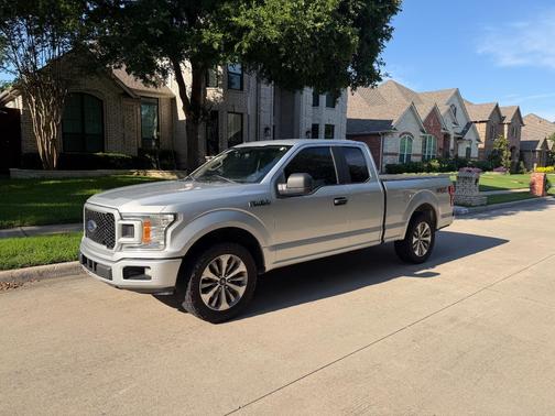 Silver 2018 Ford F-150 XLT
