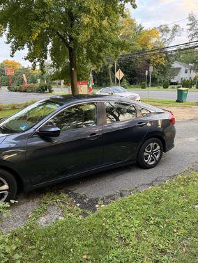 Gray 2018 Honda Civic LX
