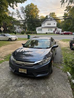 Gray 2018 Honda Civic LX