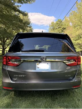 Green 2019 Honda Odyssey Elite