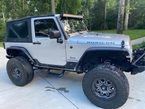 Silver 2012 Jeep Wrangler Rubicon