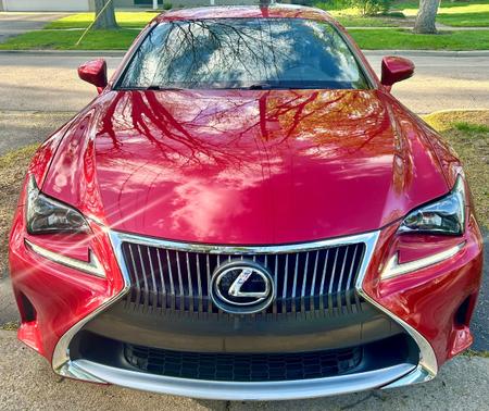 Red 2015 Lexus RC 350 Base