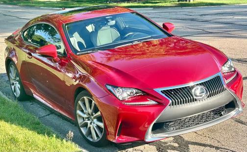 Red 2015 Lexus RC 350 Base