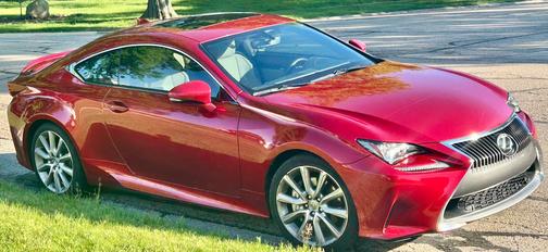 Red 2015 Lexus RC 350 Base