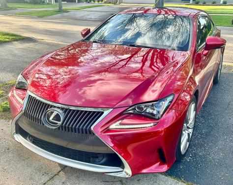 Red 2015 Lexus RC 350 Base