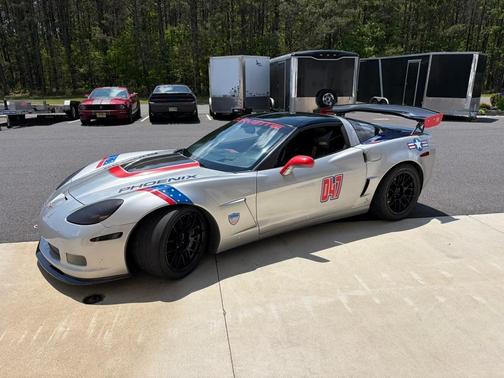 Silver 2005 Chevrolet Corvette Base