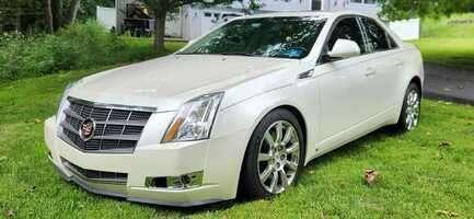 White 2008 Cadillac CTS Base