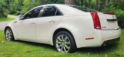 White 2008 Cadillac CTS Base