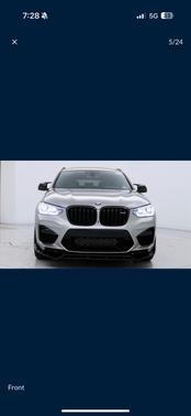 Gray 2020 BMW X4 M Competition