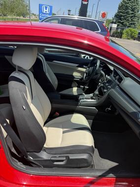 Red 2018 Honda Civic LX
