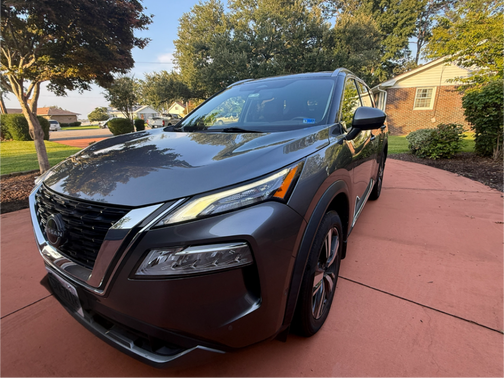 Gray 2023 Nissan Rogue SL
