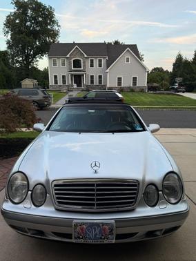 Silver 1999 Mercedes-Benz CLK-Class 320 Cabriolet