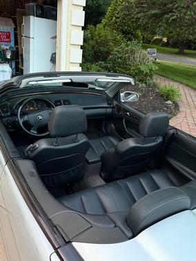 Silver 1999 Mercedes-Benz CLK-Class 320 Cabriolet
