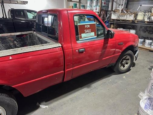 Red 2004 Ford Ranger XL